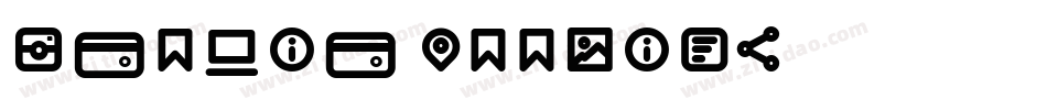 Iconic Poopies字体转换